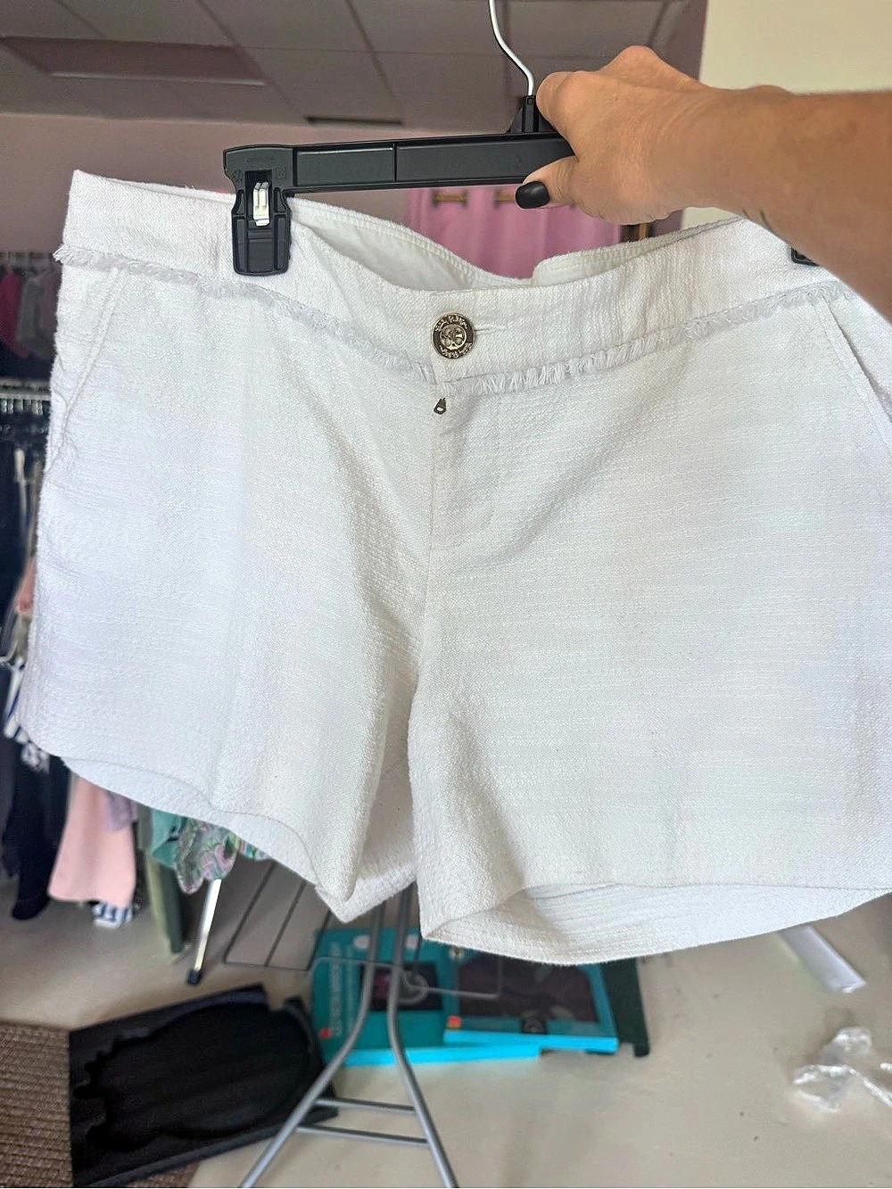 Lilly Pulitzer Women’s White Shorts Size 12